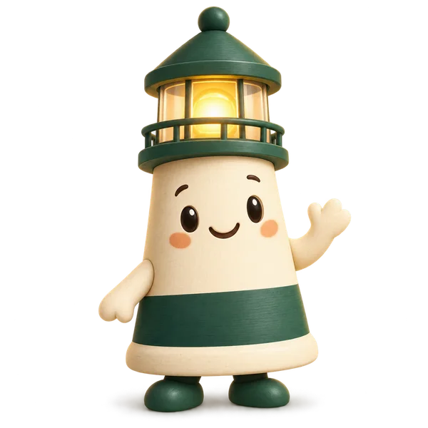 Petit Phare, le compagnon souriant et sa lumière dorée